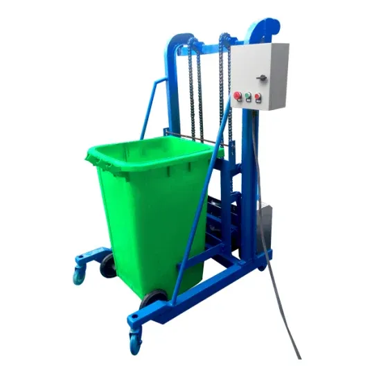 automatic bin lifter