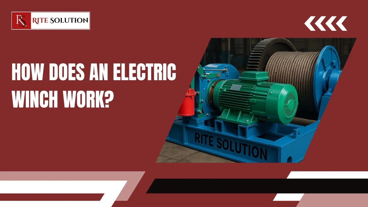 You are currently viewing How does an electric winch work?